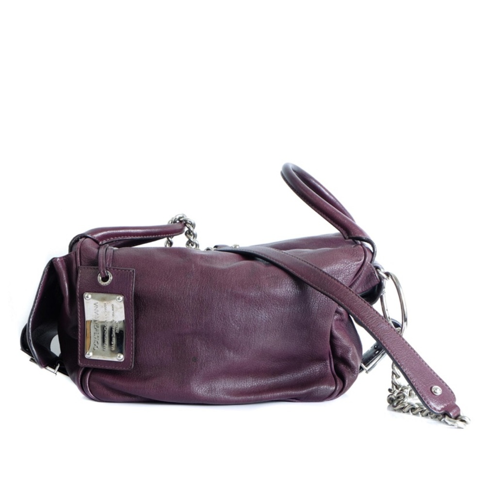 Dolce & Gabbana Women’s Collection Purple Bag
